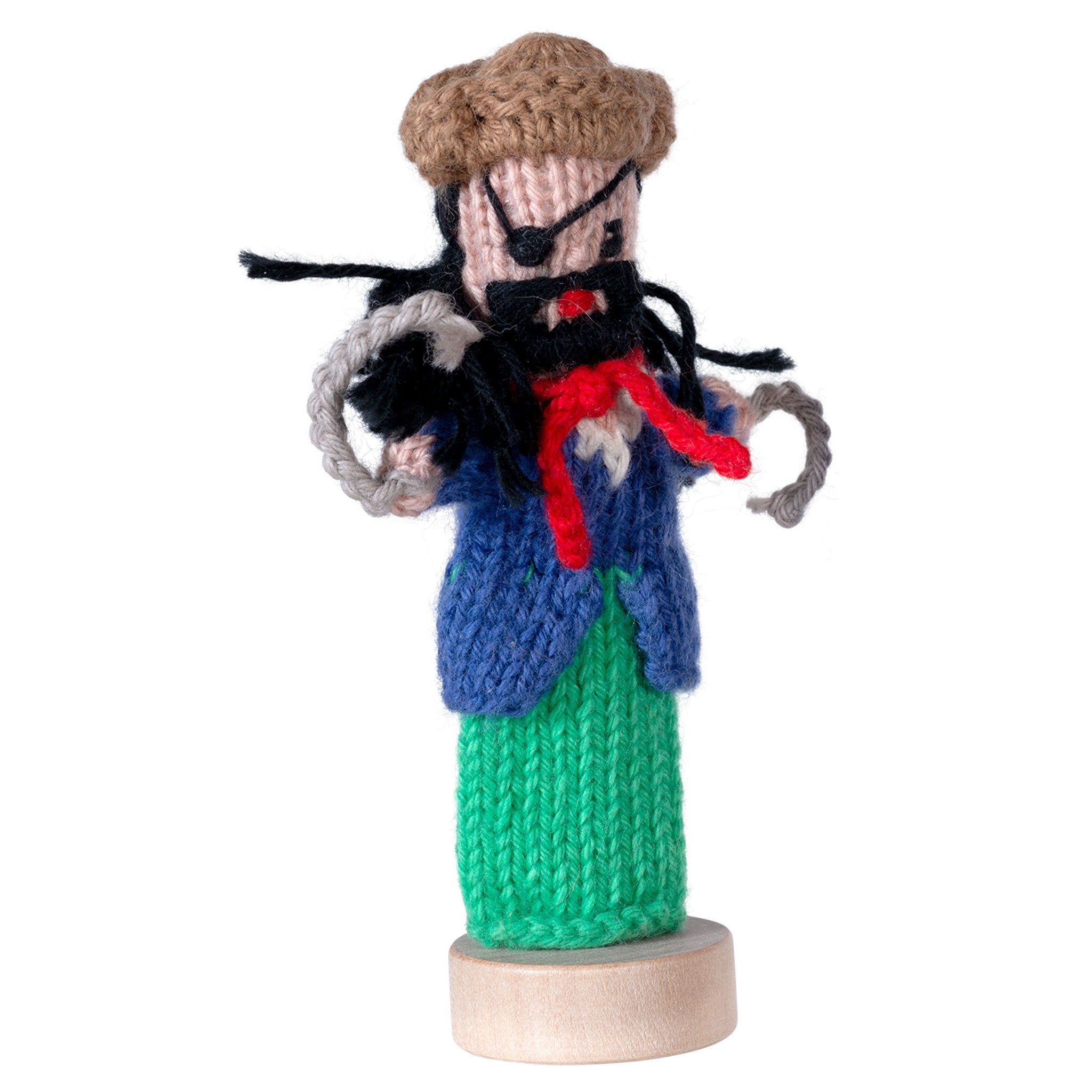 Pirate - Bright Organic Cotton Finger Puppet