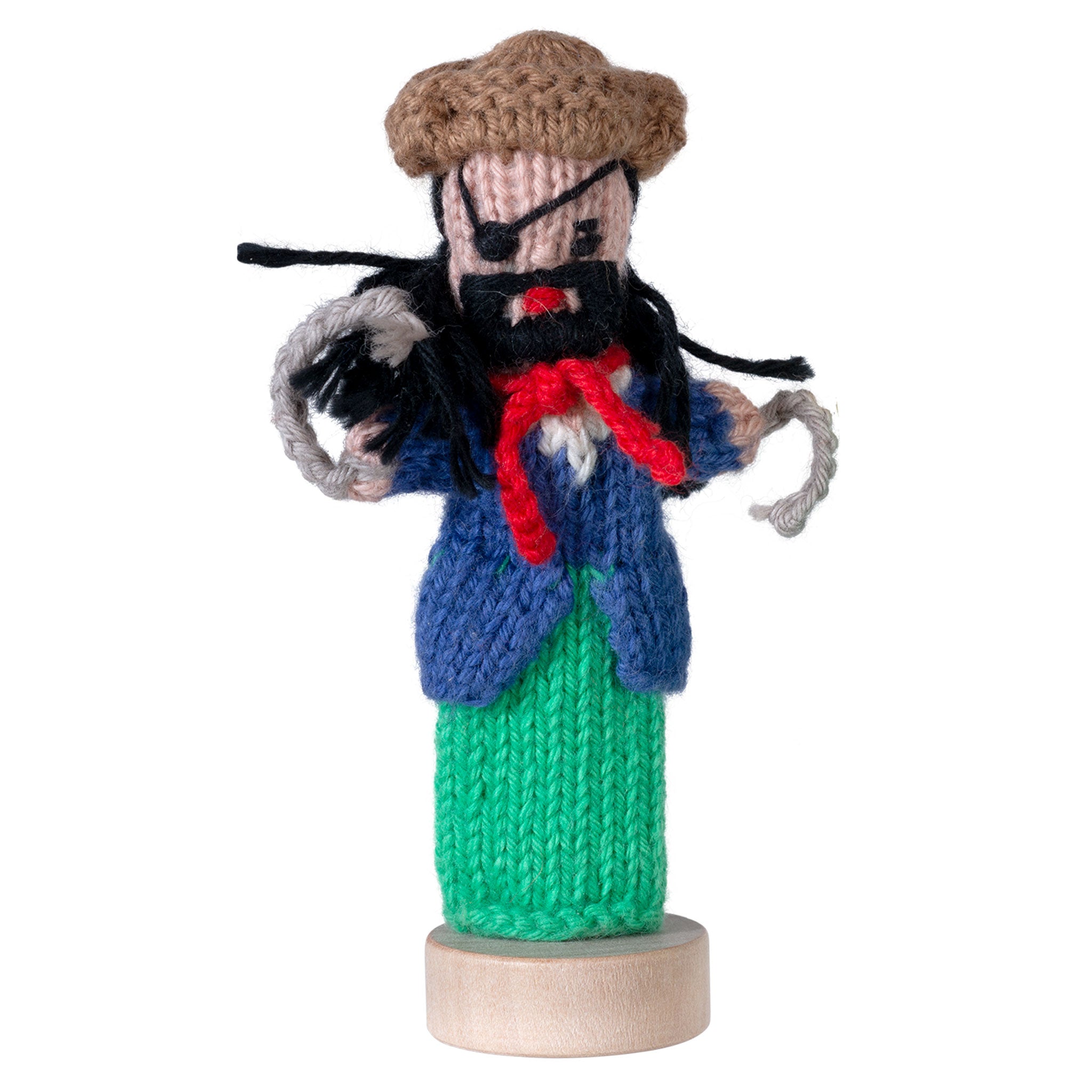 Pirate - Bright Organic Cotton Finger Puppet