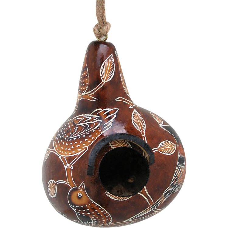 Small Assorted Gourd Birdhouse - only as available