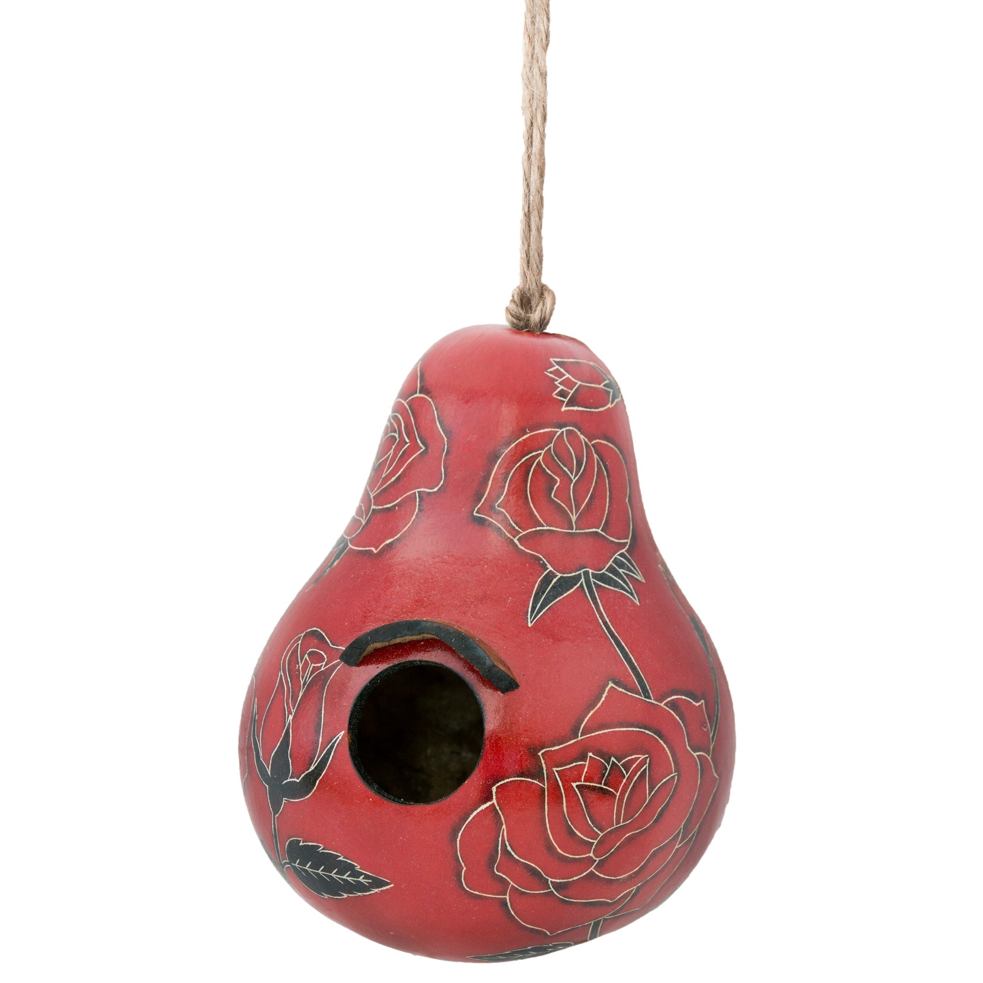 Rose - Gourd Birdhouse