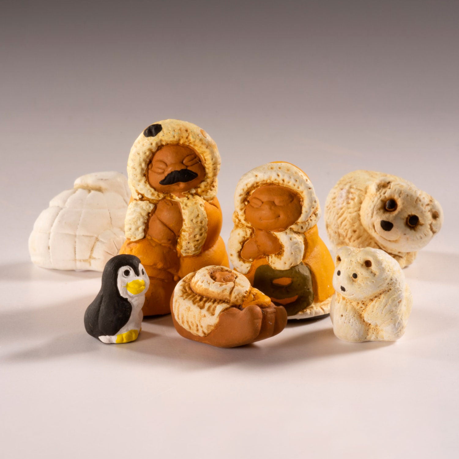 Polar - Mini Nativity Set of 7, 1"H