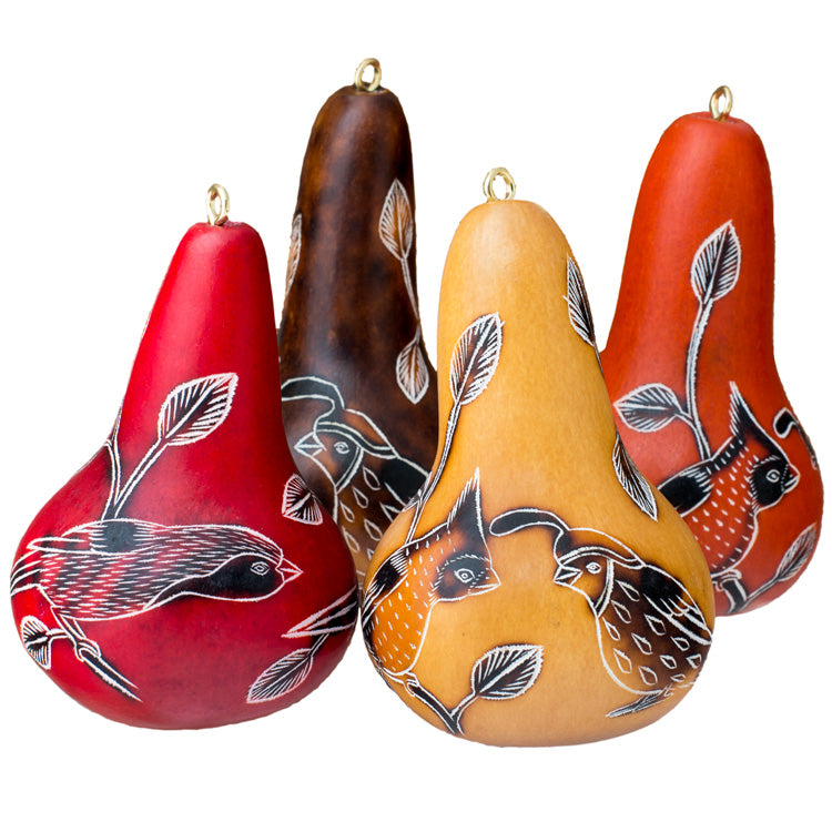 Birds of North America - Gourd Ornament