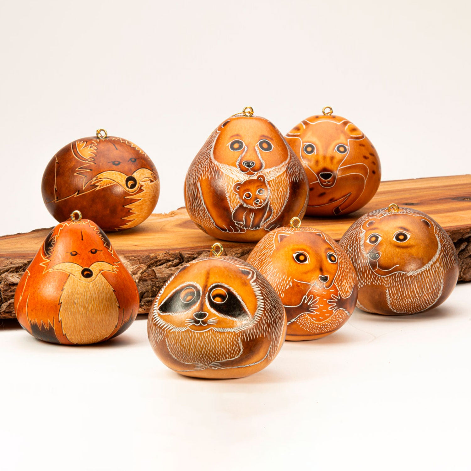 Forest Mix - Gourd Ornament