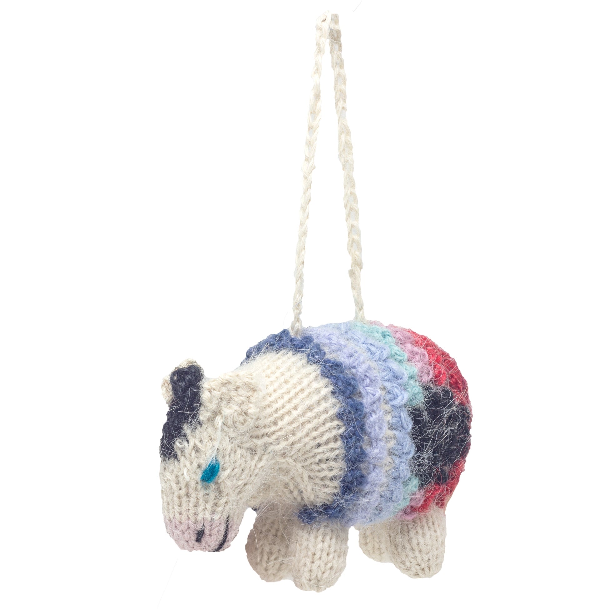 Cow - Alpaca Knitted Ornament