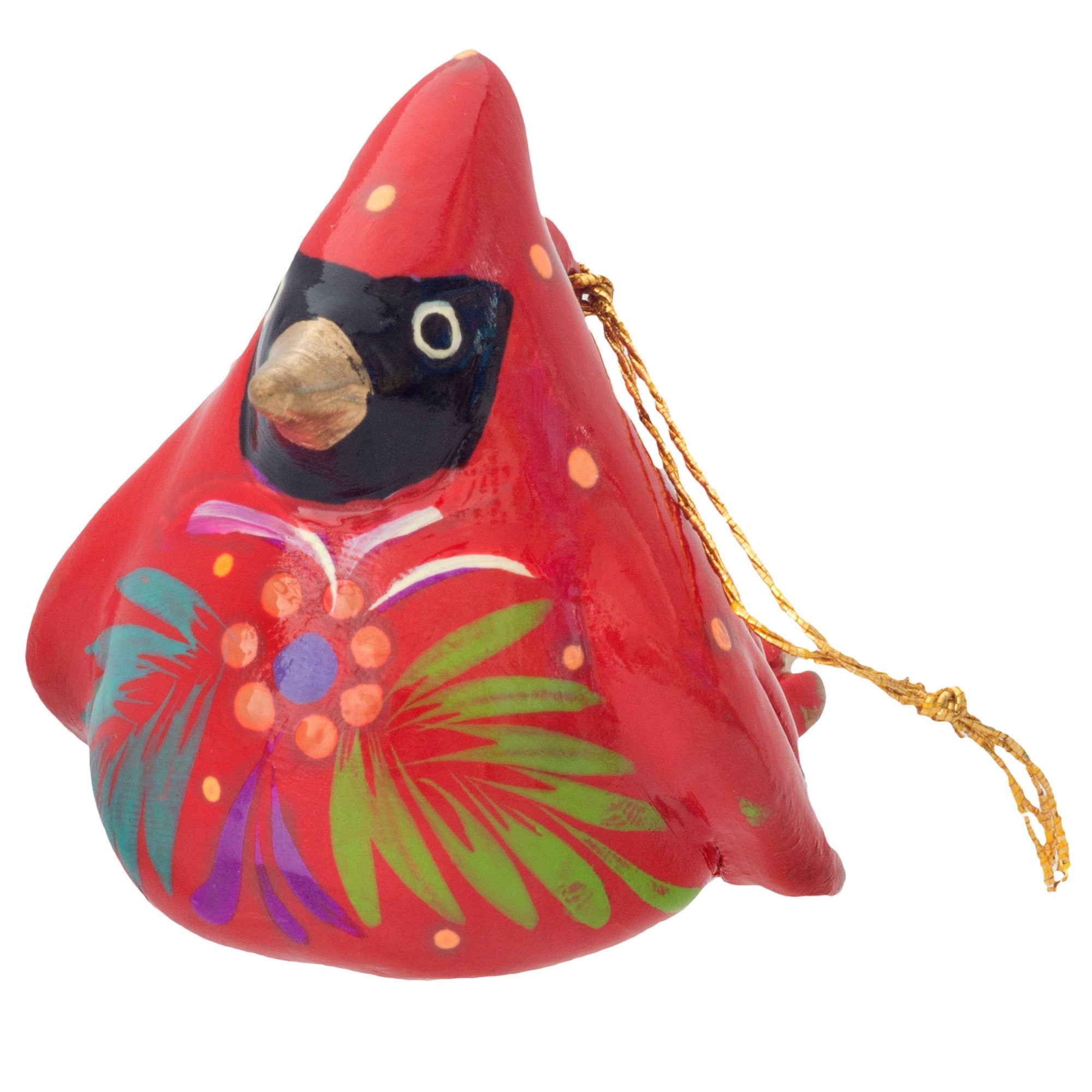 Cardinal - Confetti Ceramic Ornament