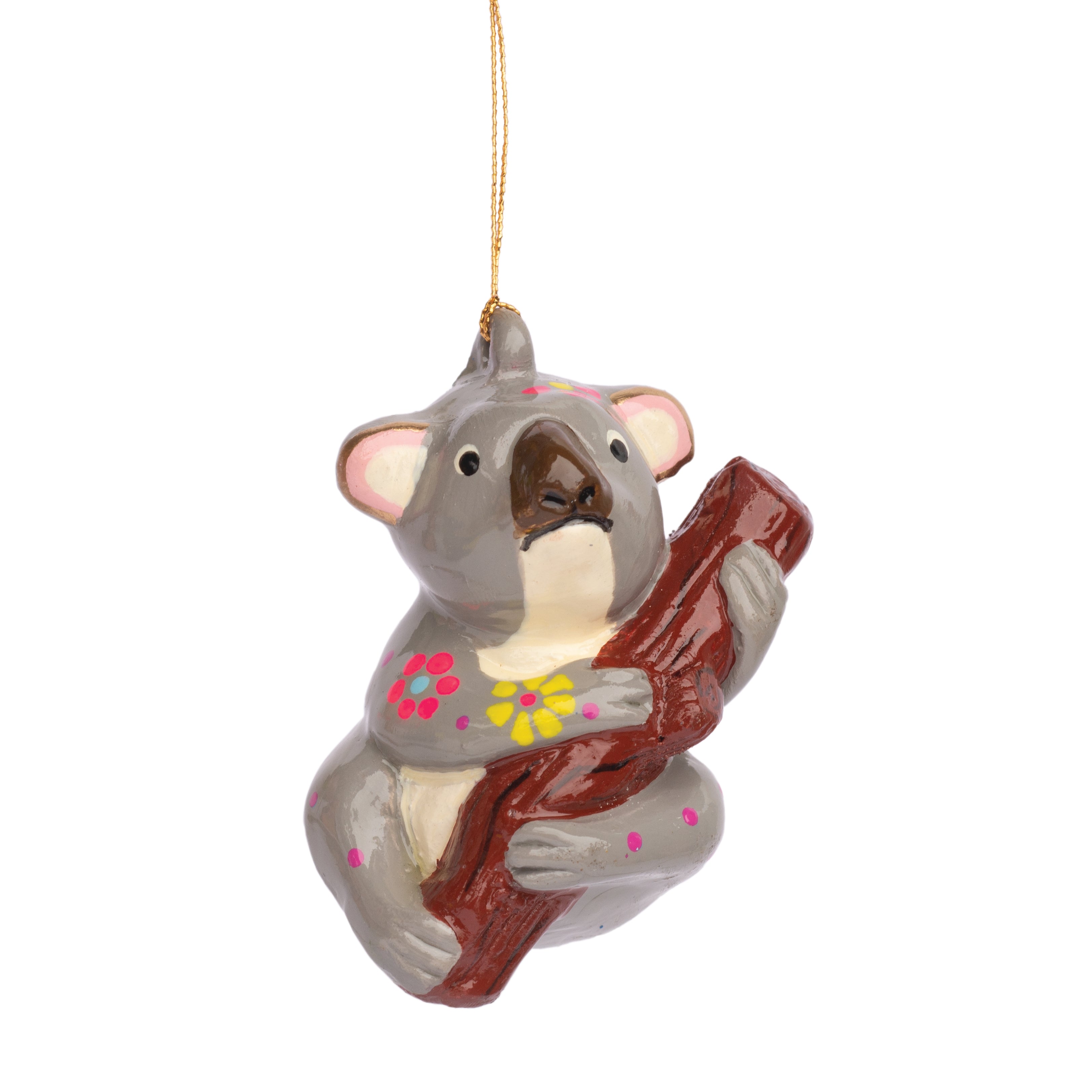 Koala - Confetti Ceramic Ornament