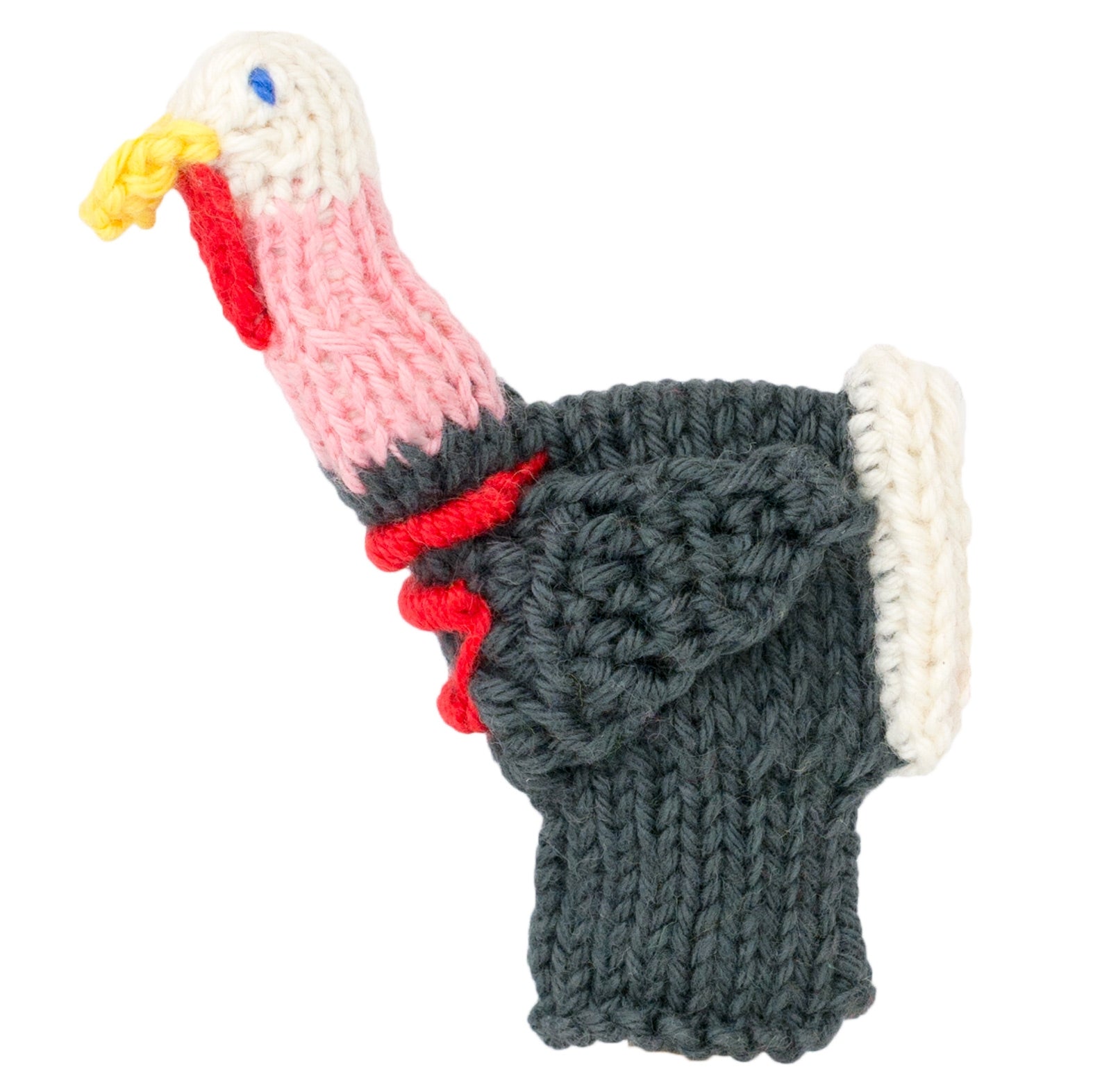 Turkey - Bright Organic Cotton Finger Puppet