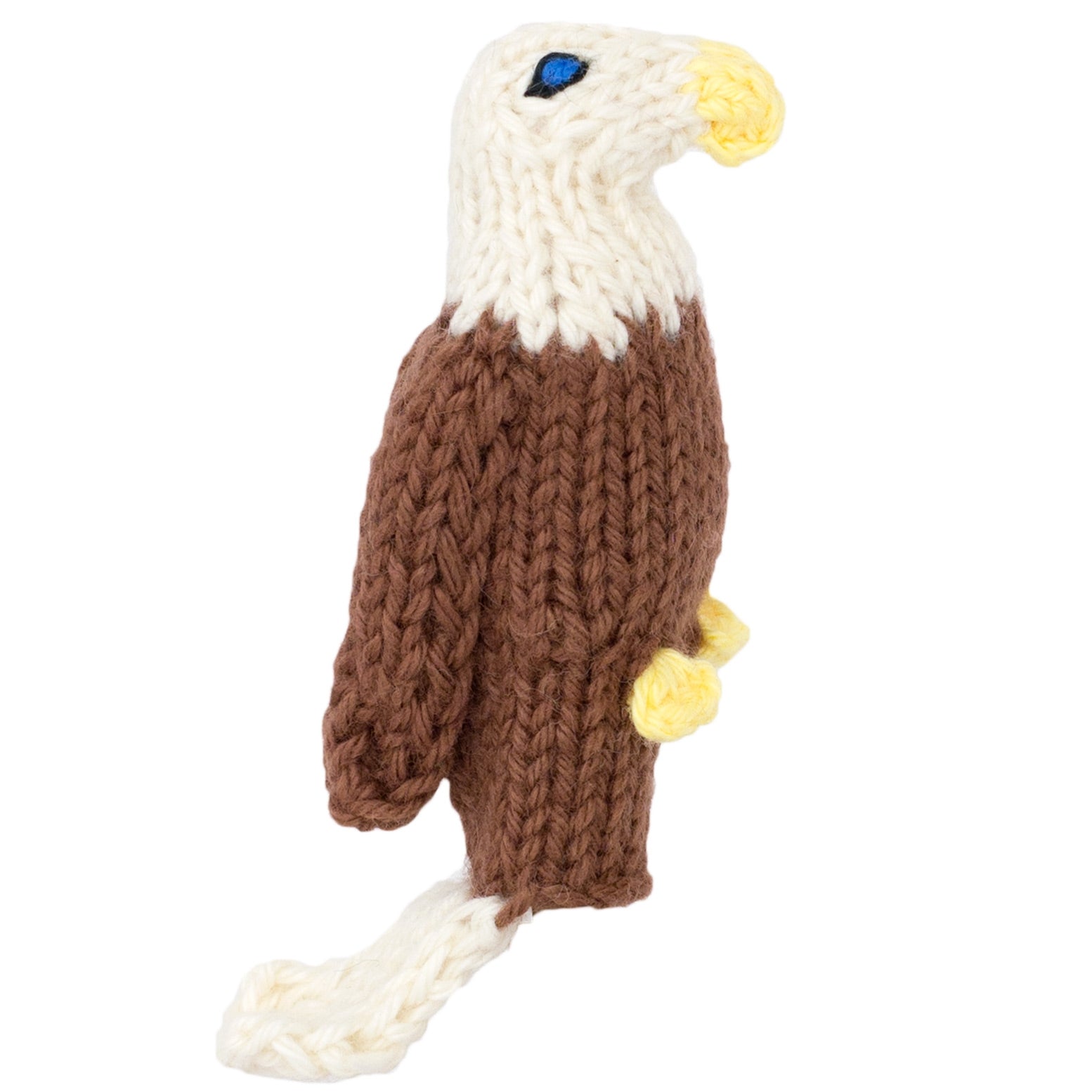 Eagle - Bright Organic Cotton Finger Puppet