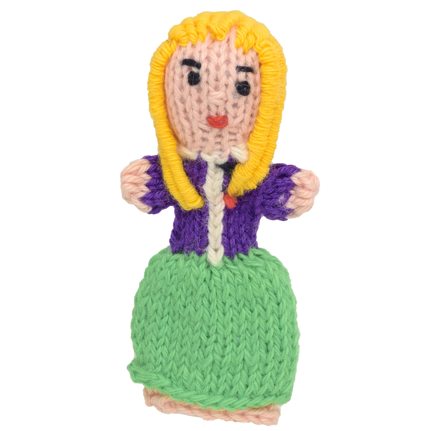 Goldilocks - Bright Organic Cotton Finger Puppet