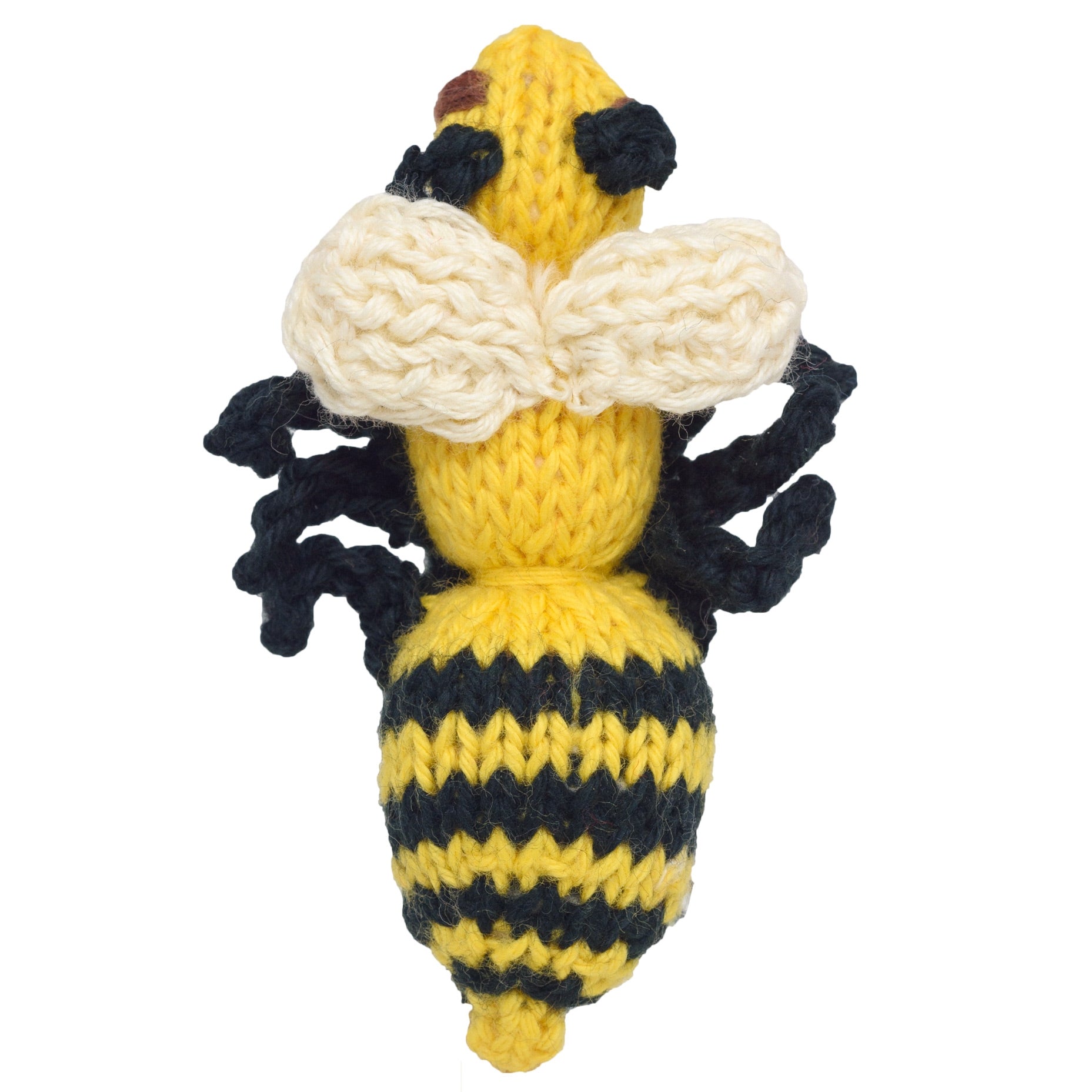 Bee - Bright Organic Cotton Finger Puppet