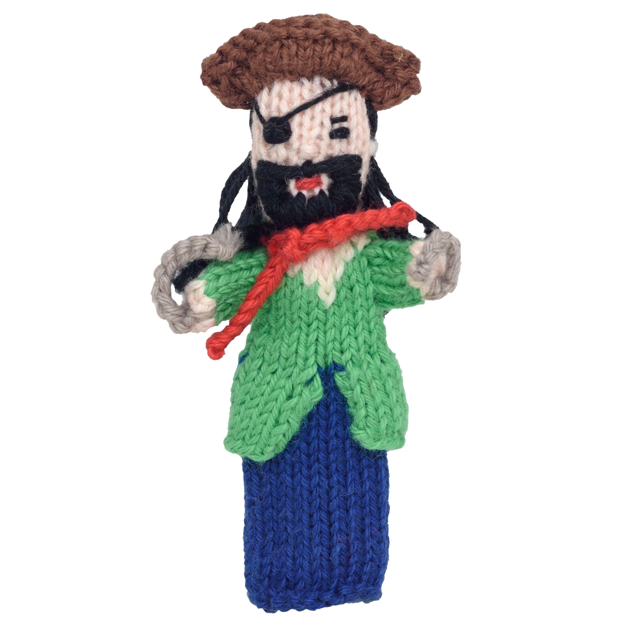 Pirate - Bright Organic Cotton Finger Puppet