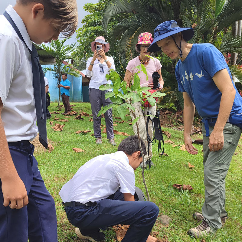 Planting Trees in Boruca, Costa Rica