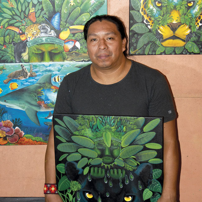 Melvin Gonzalez Rojas, Borucan artist