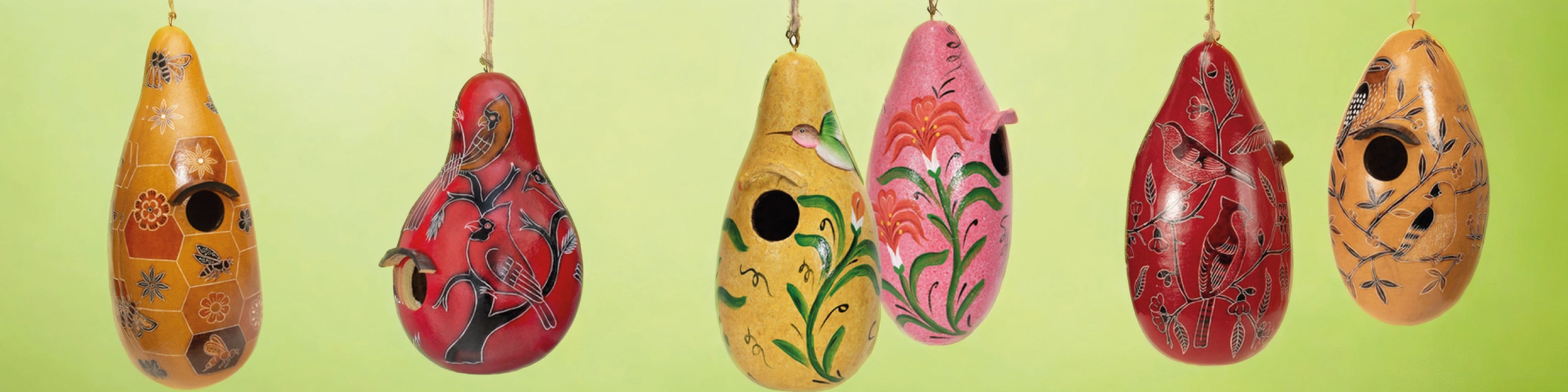gourd birdhouses
