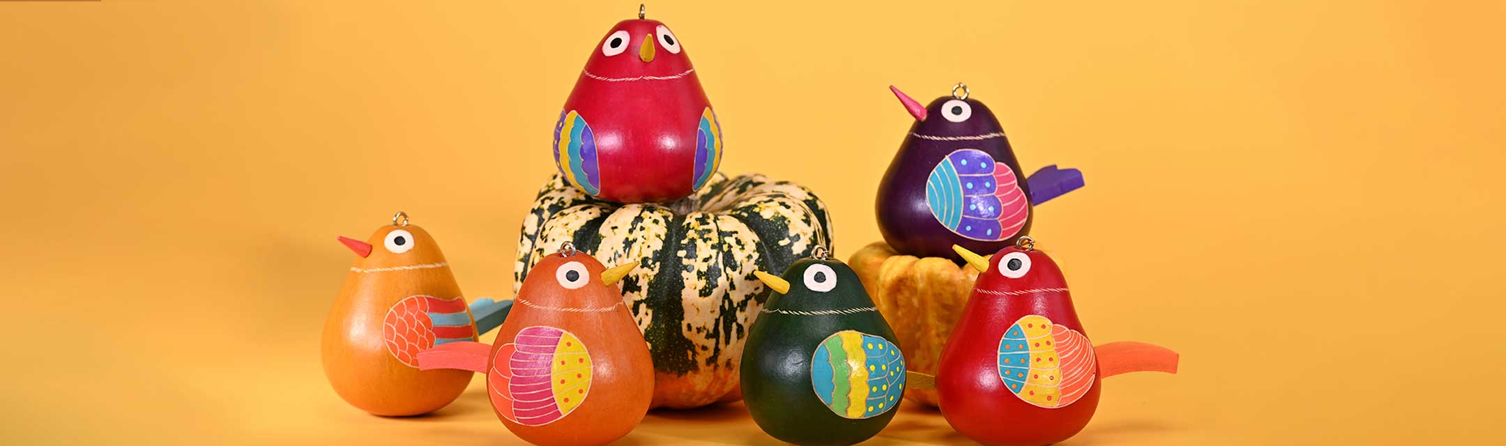 gourd ornaments in-stock