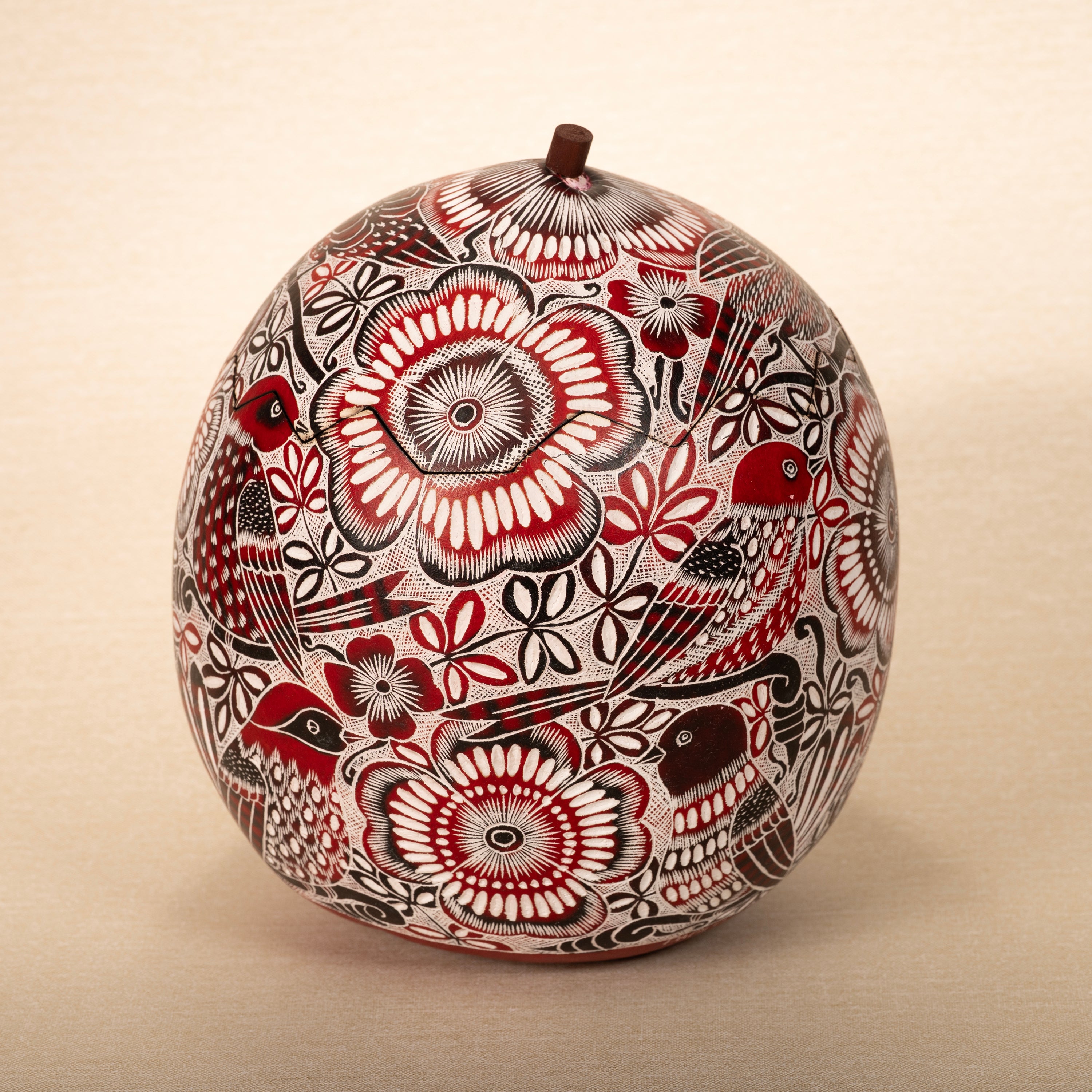 Lace Birds - Gourd Large Box