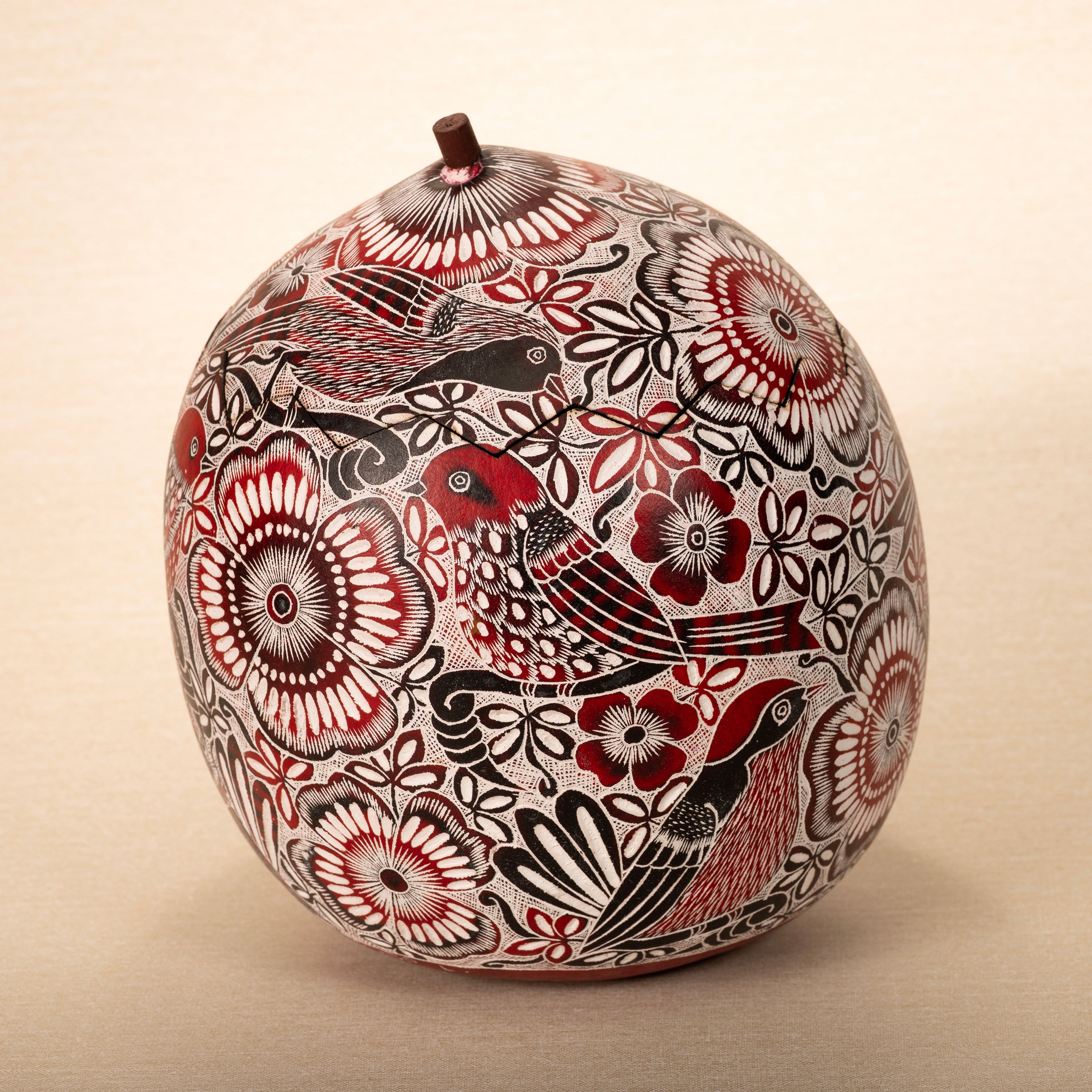 Lace Birds - Gourd Large Box