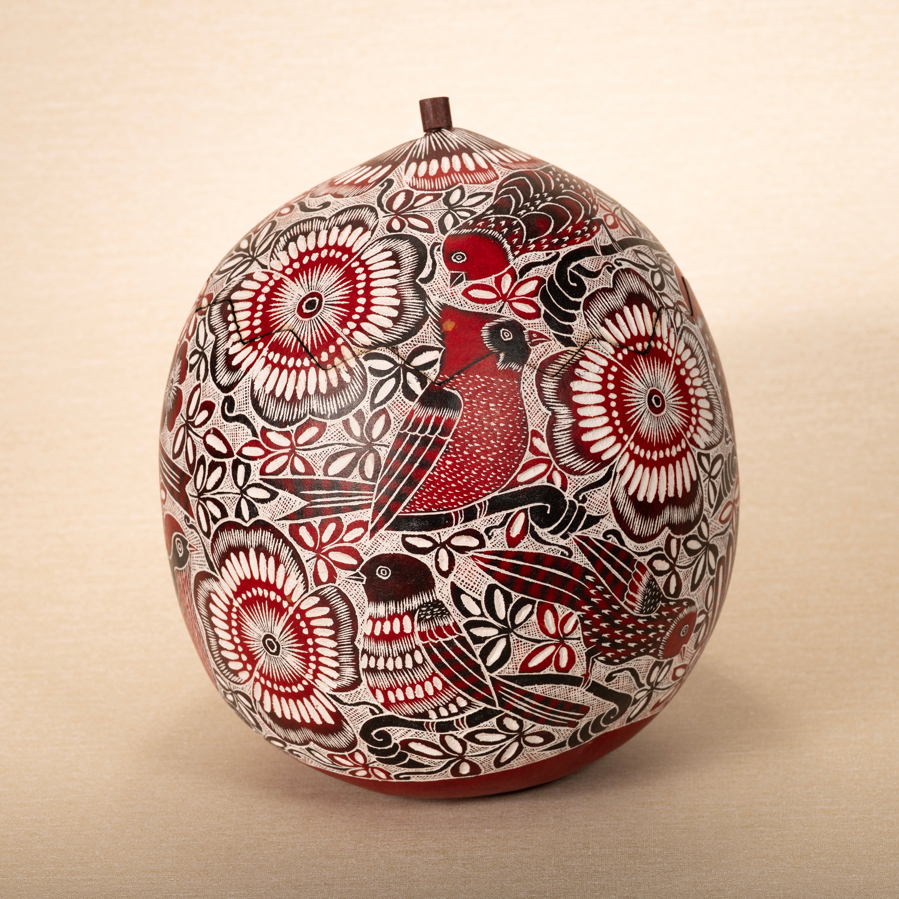 Lace Birds - Gourd Large Box