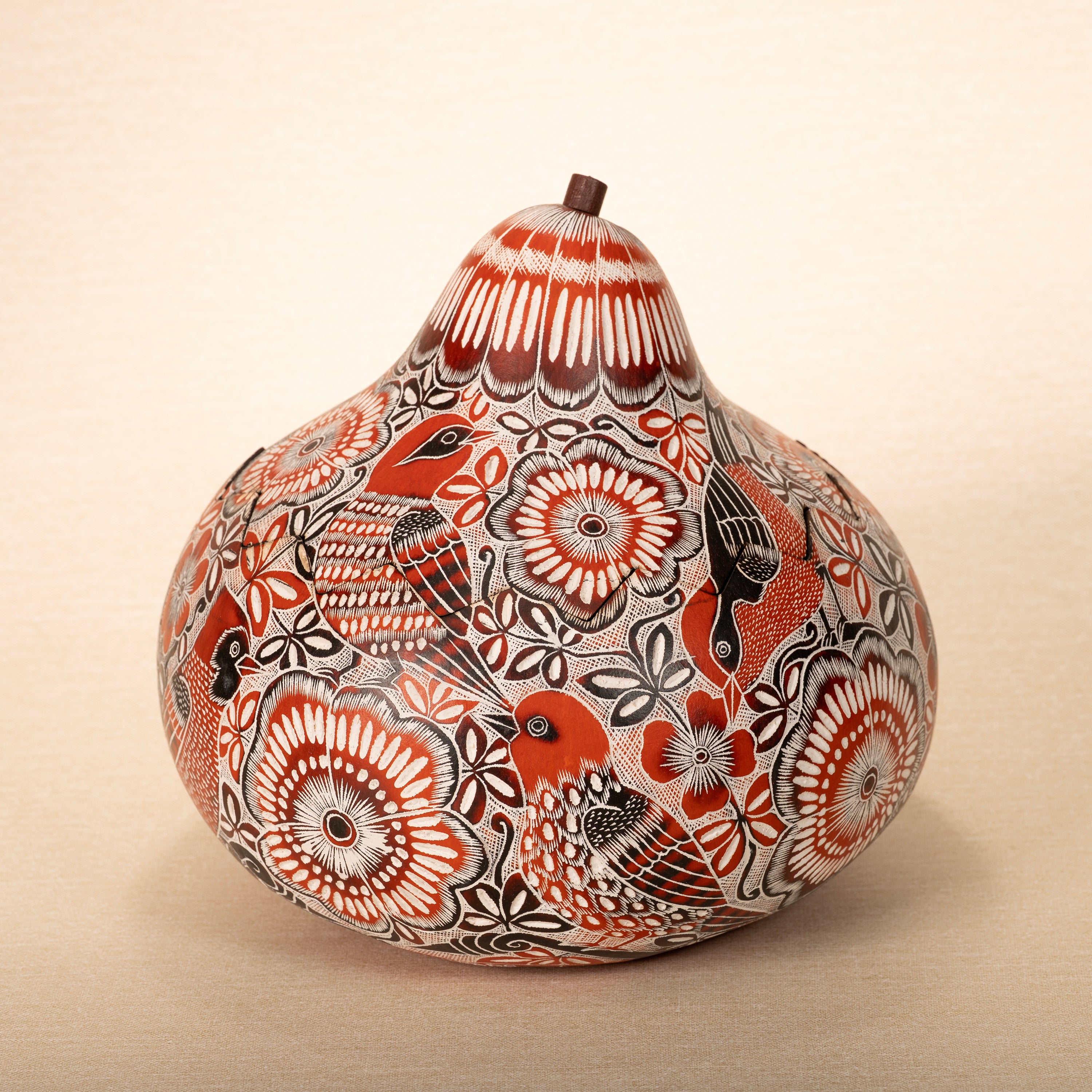 Lace Birds - Gourd Large Box