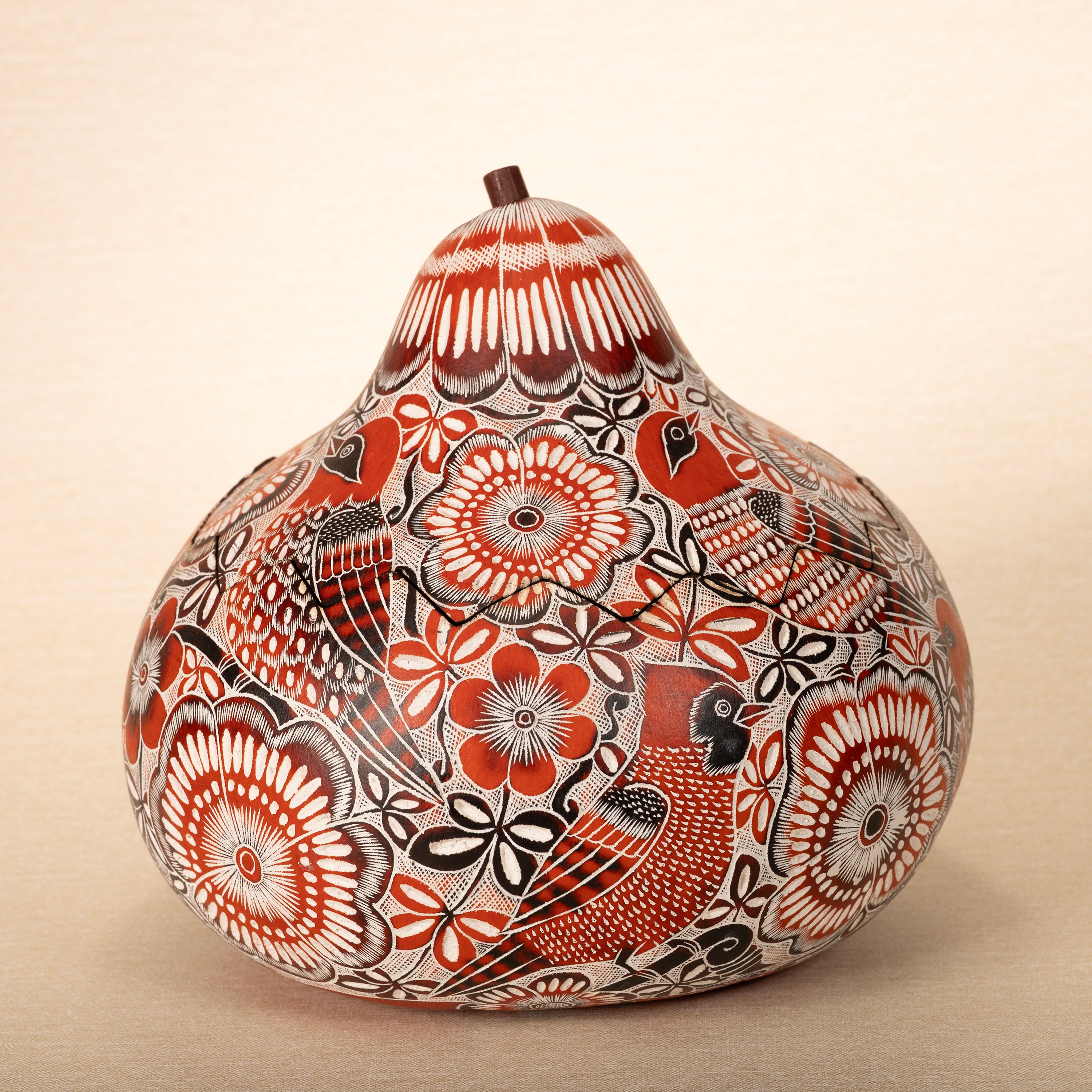 Lace Birds - Gourd Large Box