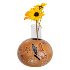 Butterfly Gourd Bud Vase
