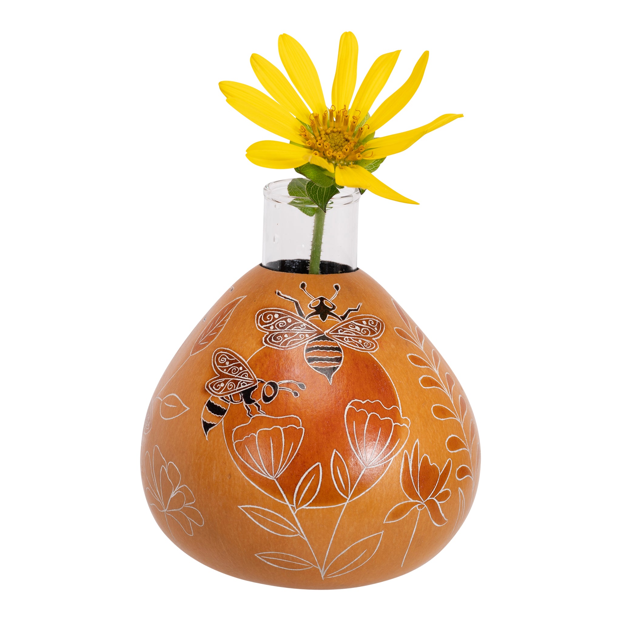 Wild Flowers - Gourd Bud Vase (sold in 6's)