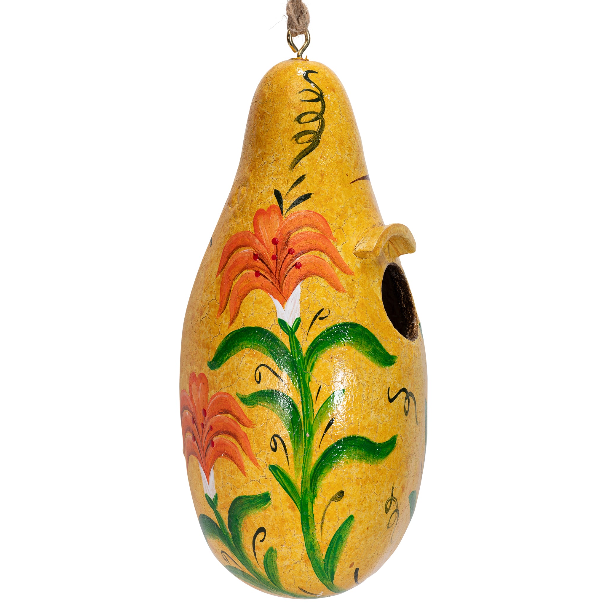 Hummingbird Painted Birdhouse