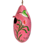Hummingbird Painted Birdhouse