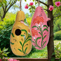 Hummingbird Painted Birdhouse