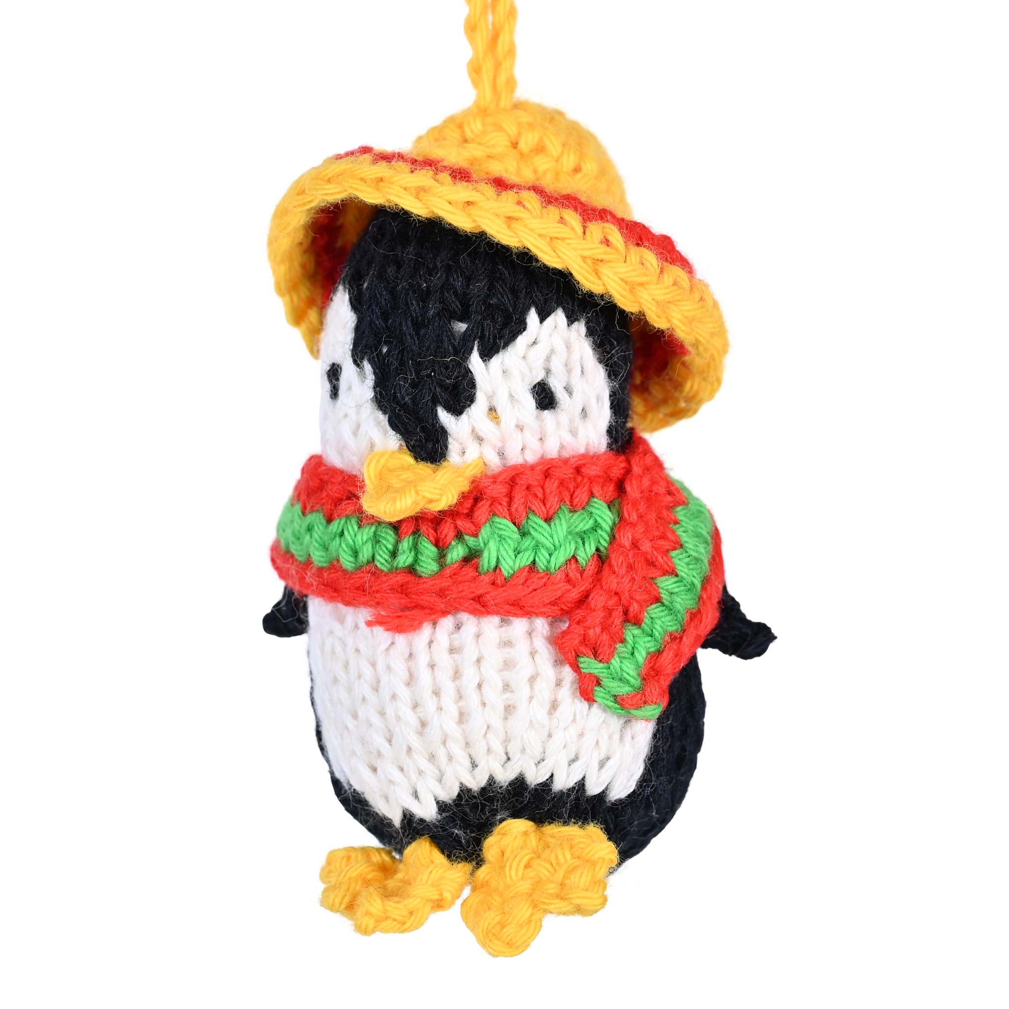 Penguin - Knit Organic Cotton Ornament