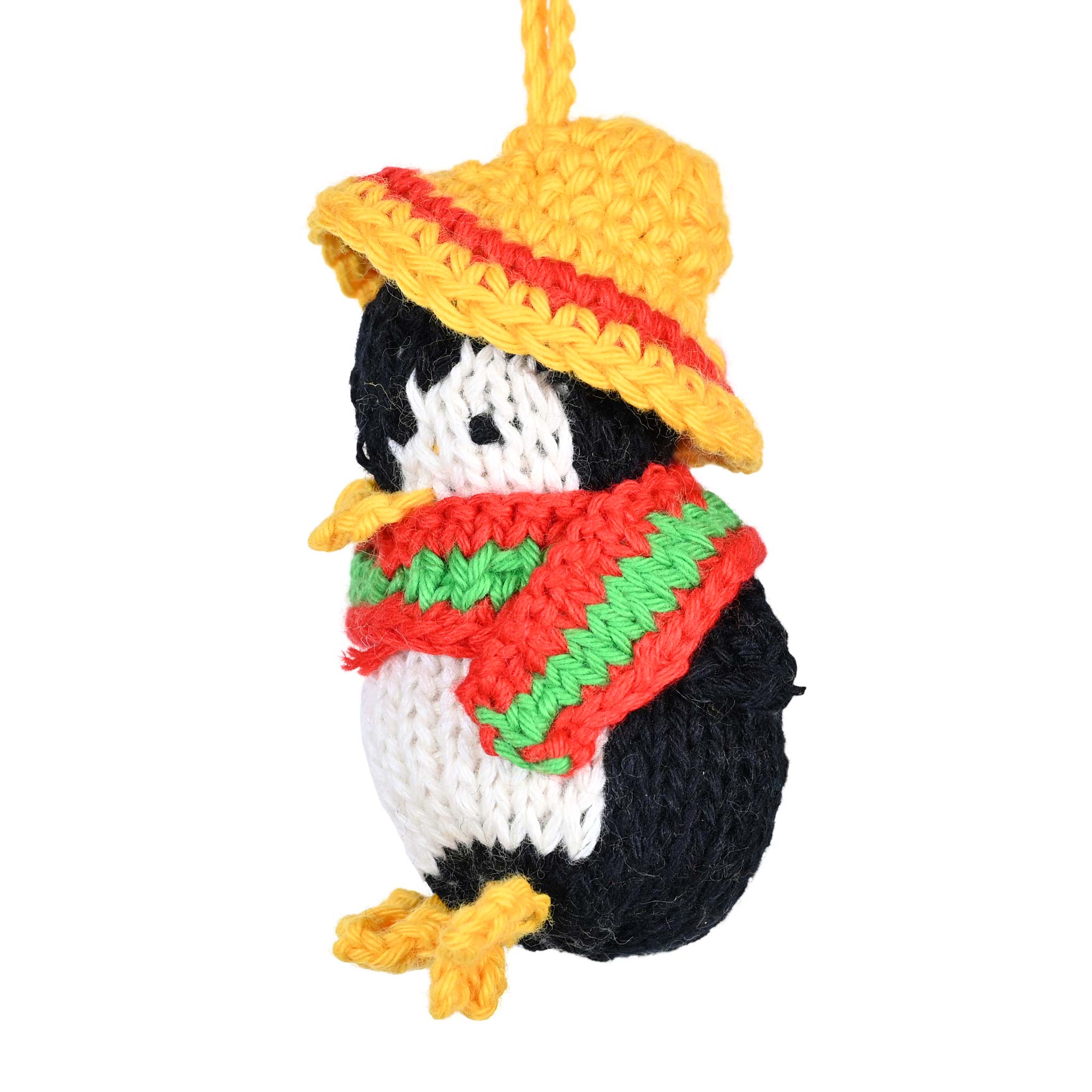 Penguin - Knit Organic Cotton Ornament