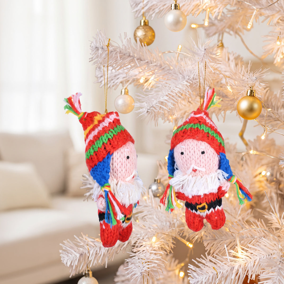 Santa Ornament