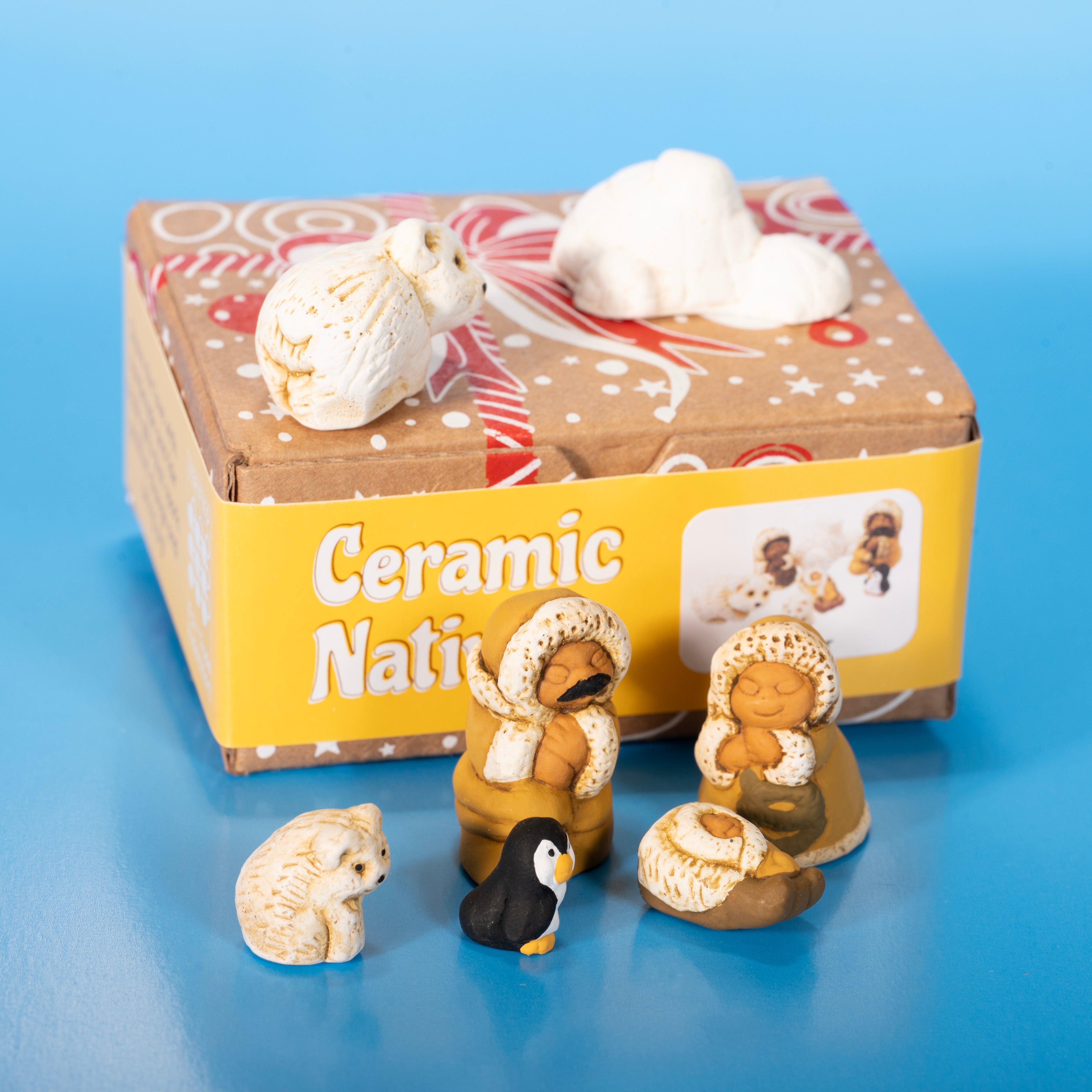 Polar - Mini Nativity Set of 7, 1"H