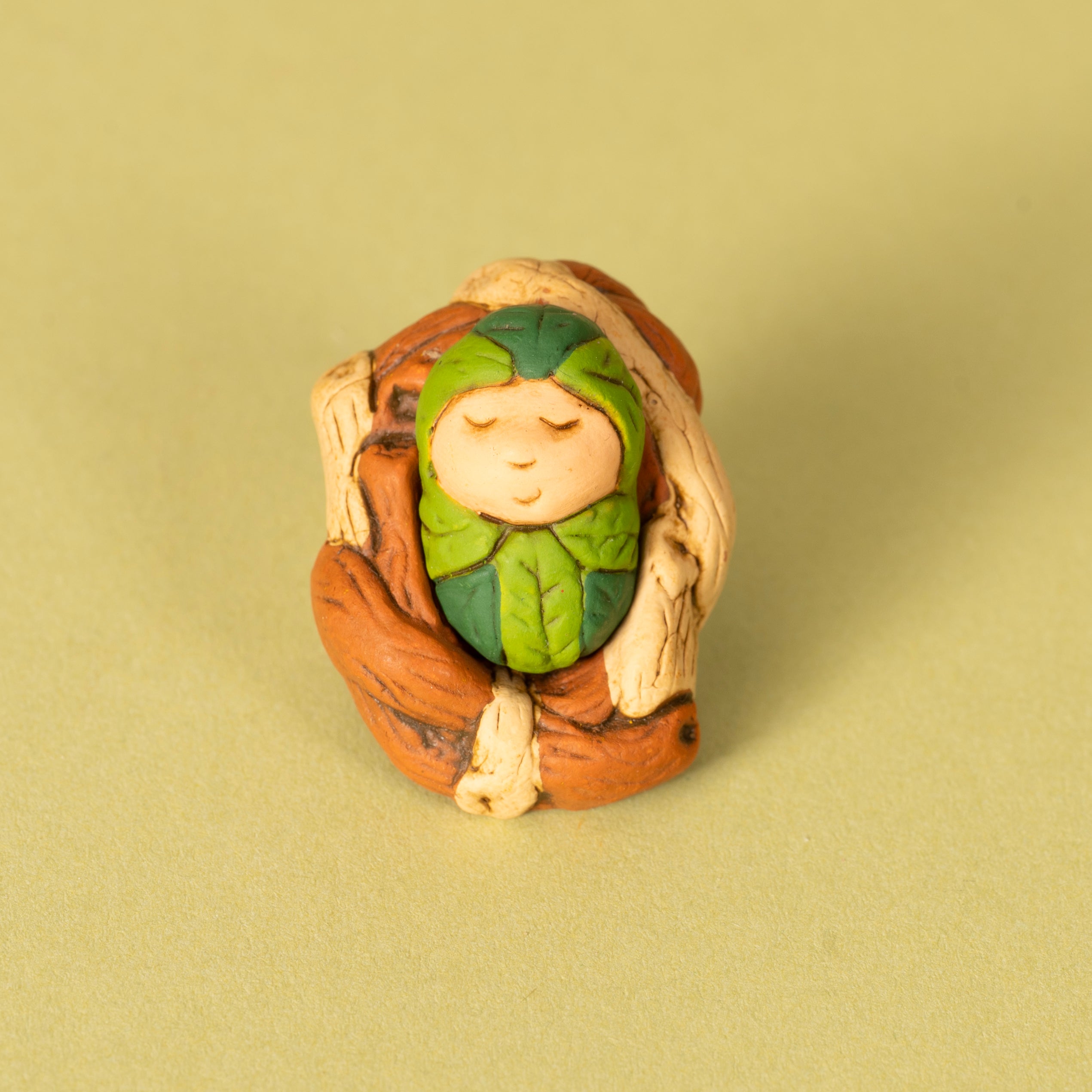 Woodsy - Mini Nativity Set of 9, 1"H