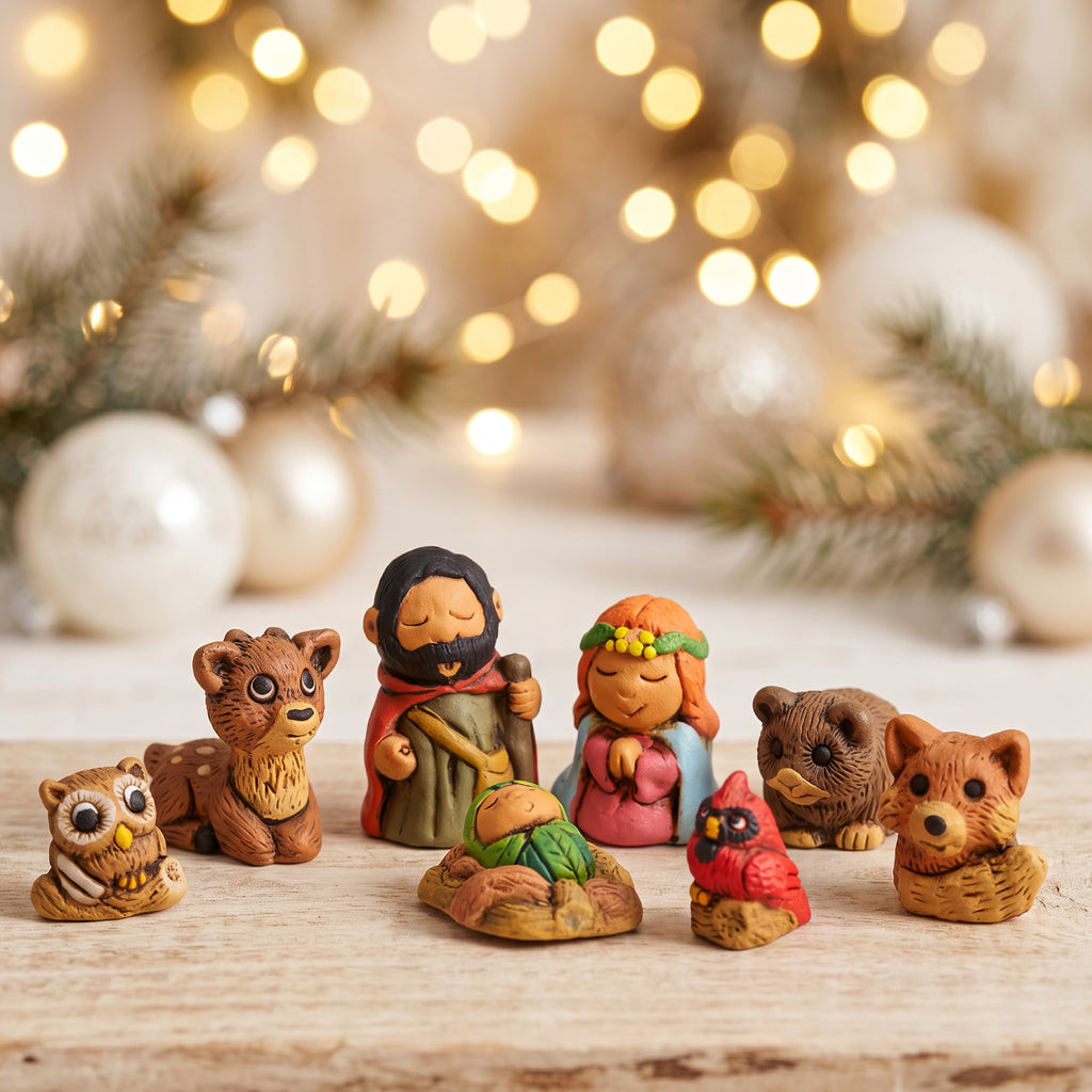 Woodsy Mini Nativity