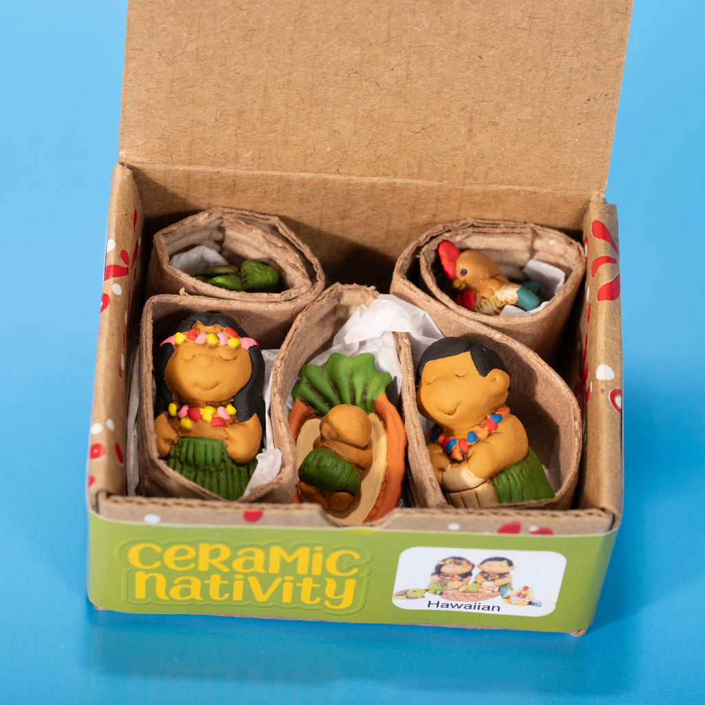 Hawaiian Mini Nativity