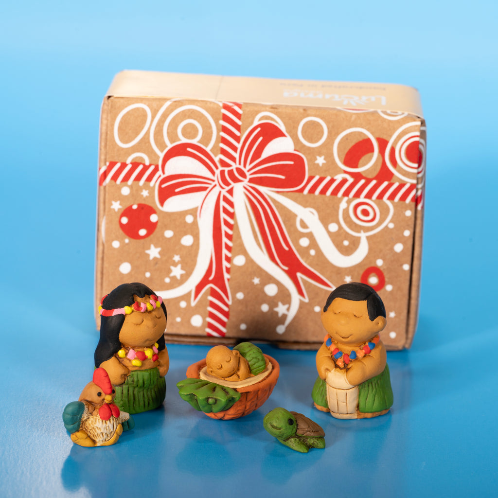 Hawaiian Mini Nativity