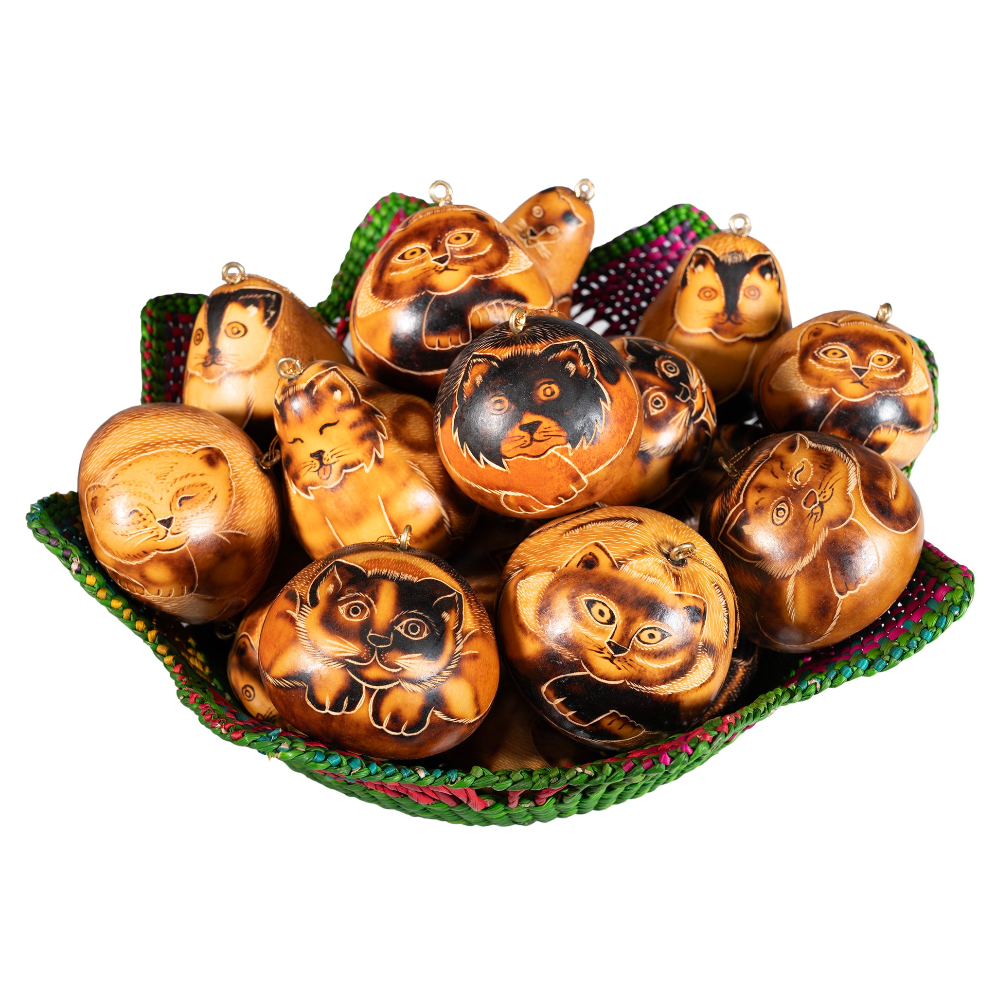 Cats Mini Mix - Gourd Ornament (sold in 20's)