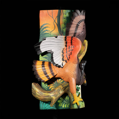 "Refined Focus" 12 inch Boruca mask