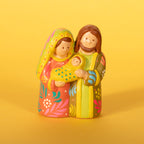 Coral & Lime Holy Family