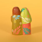 Coral & Lime Holy Family