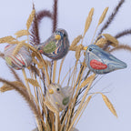 Bird - Marbled Plant Stake