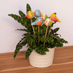 Bird Ceramic Plant Stake Mix (sold as 6's)