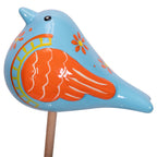 Bird Ceramic Plant Stake Mix (sold as 6's)