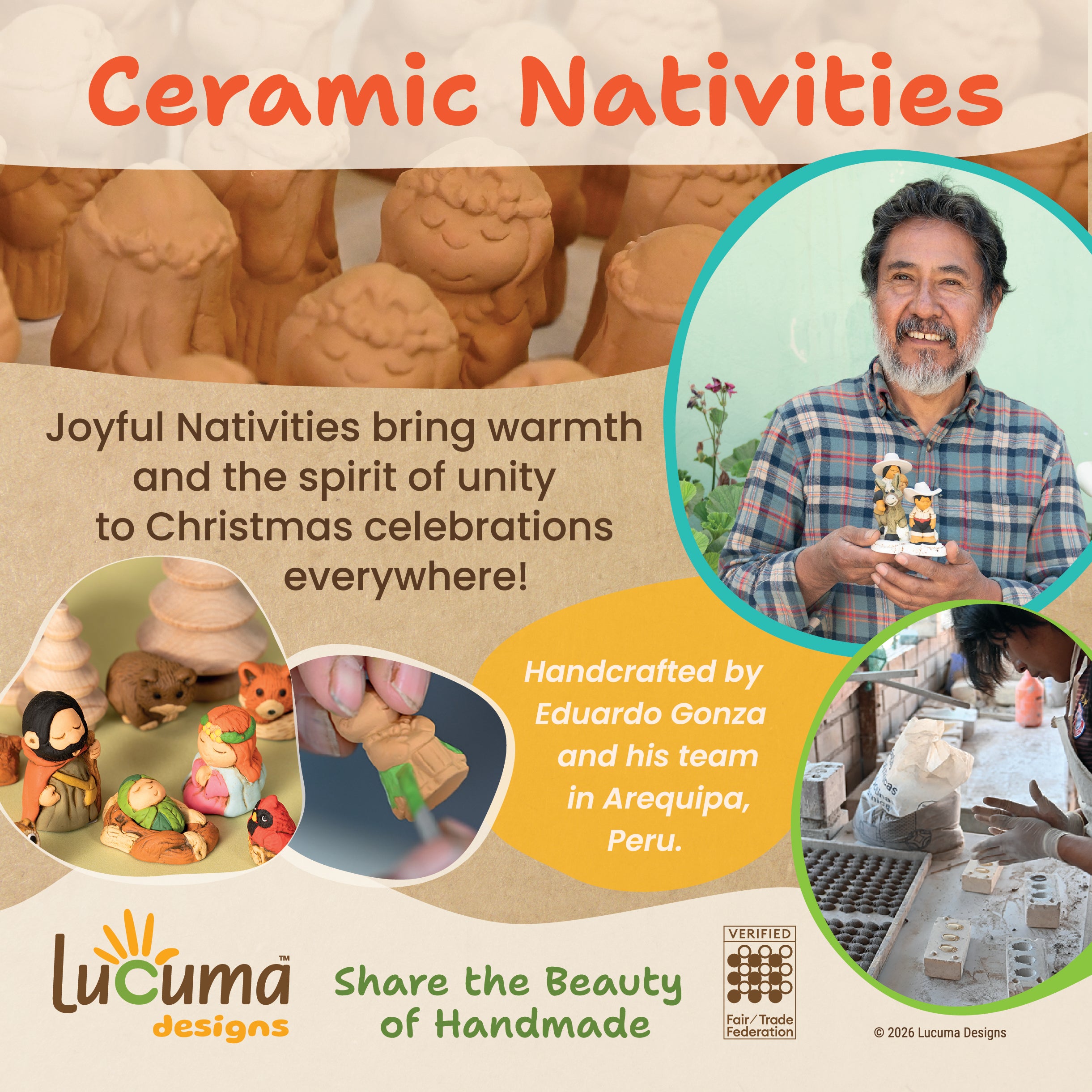 Ceramic Nativities Sign
