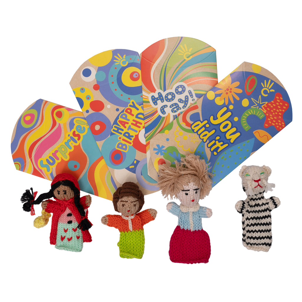 Puppet Small Gift Box Mix of 10