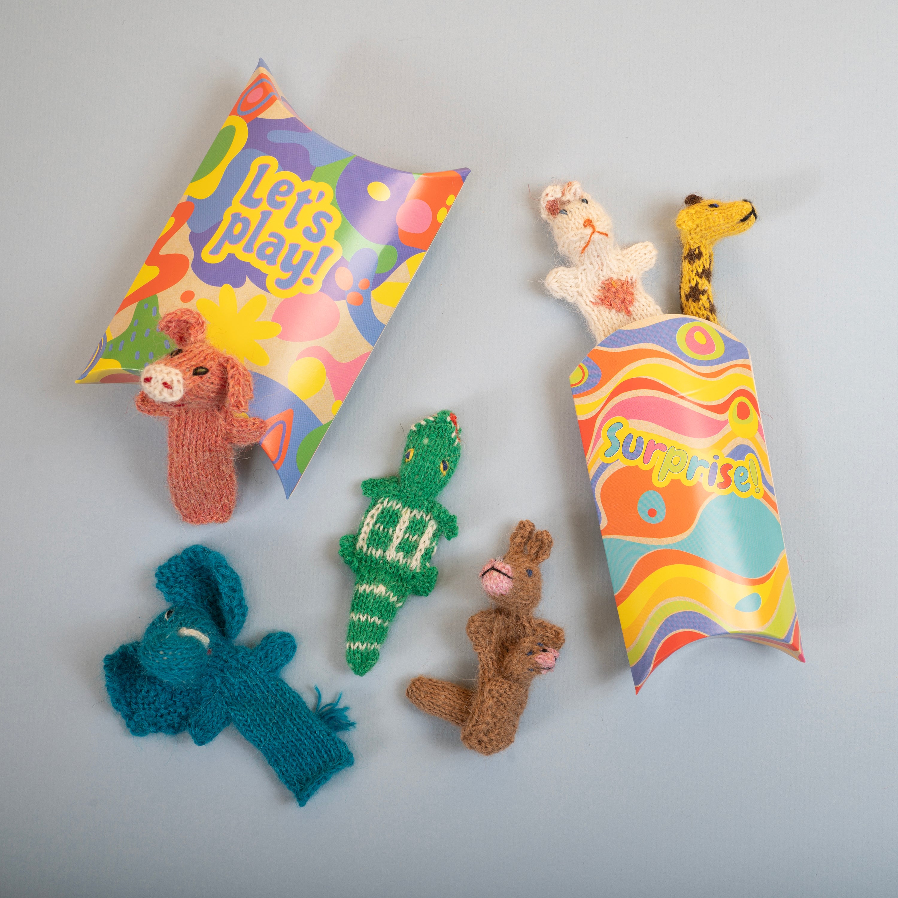 Puppet Celebration Pillow Boxes Mix: S, M & L (Sold in 10's)