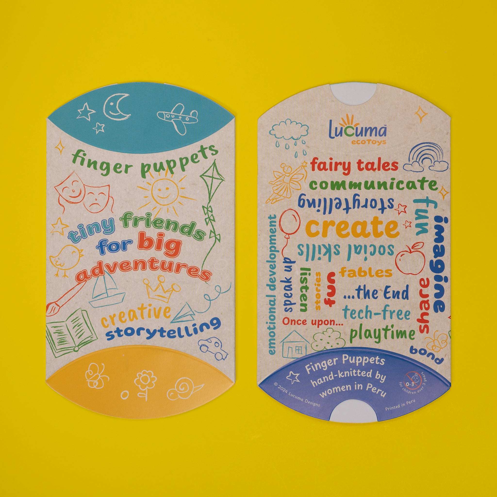 Puppet Storytelling (M & L) Gift Boxes Mix of 10