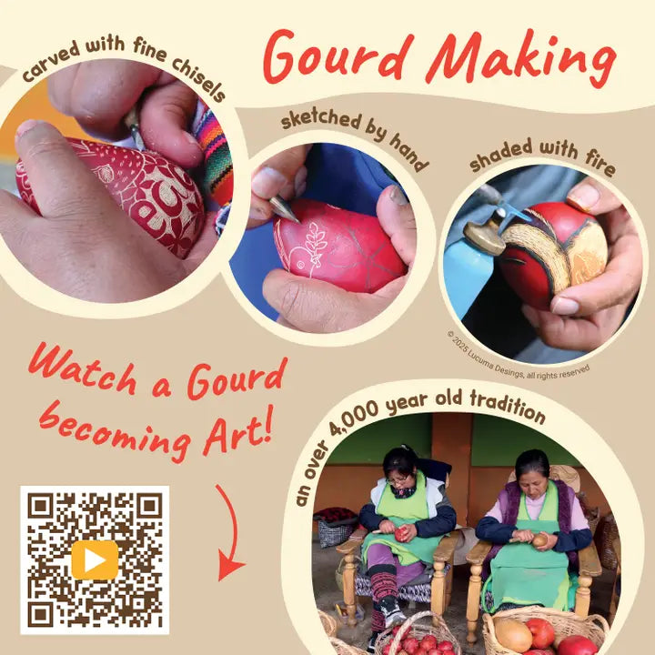 Flirty Bird - Gourd Ornament