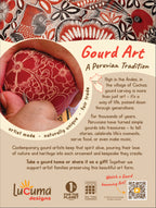 Gourd Sign – Peruvian Gourd Carving